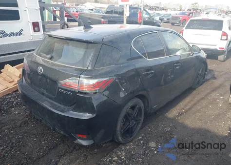 2016 Lexus Ct 200H из США, поврежденный, VIN JTHKD5BH8G2262293